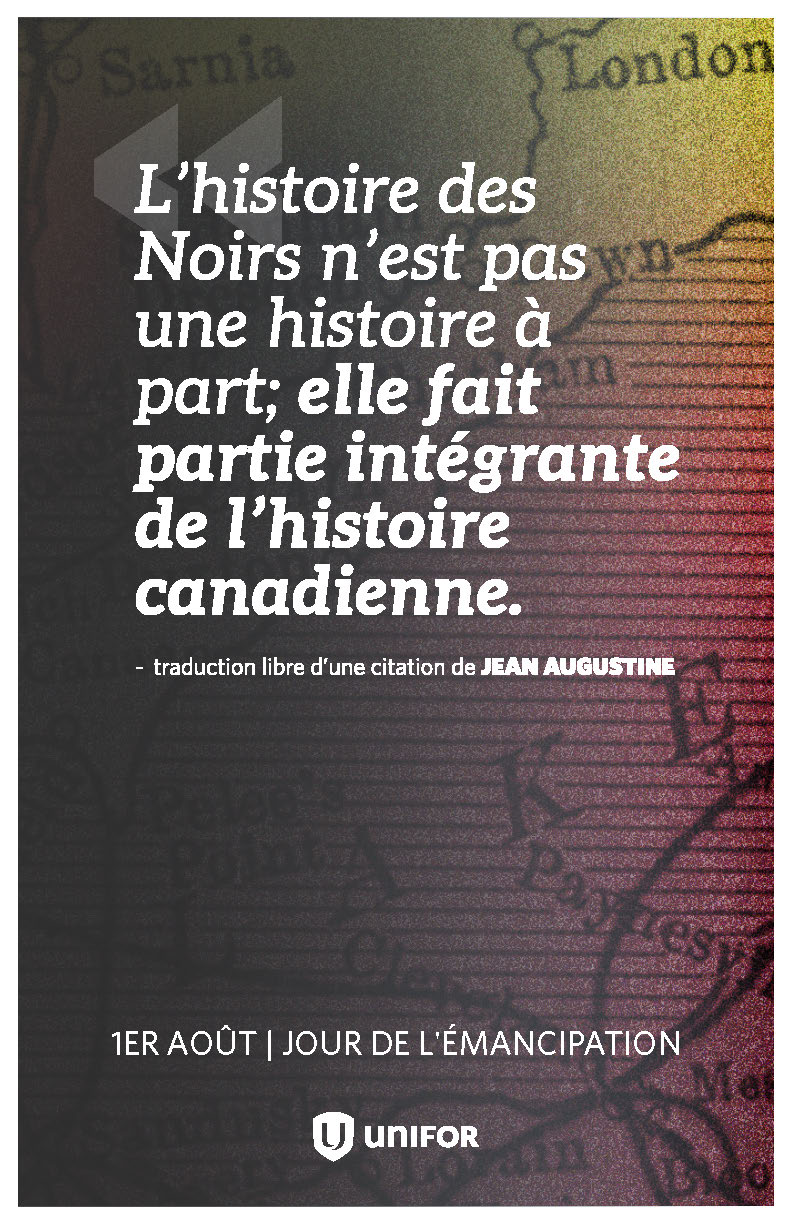 Affiche du jour de l'émancipation