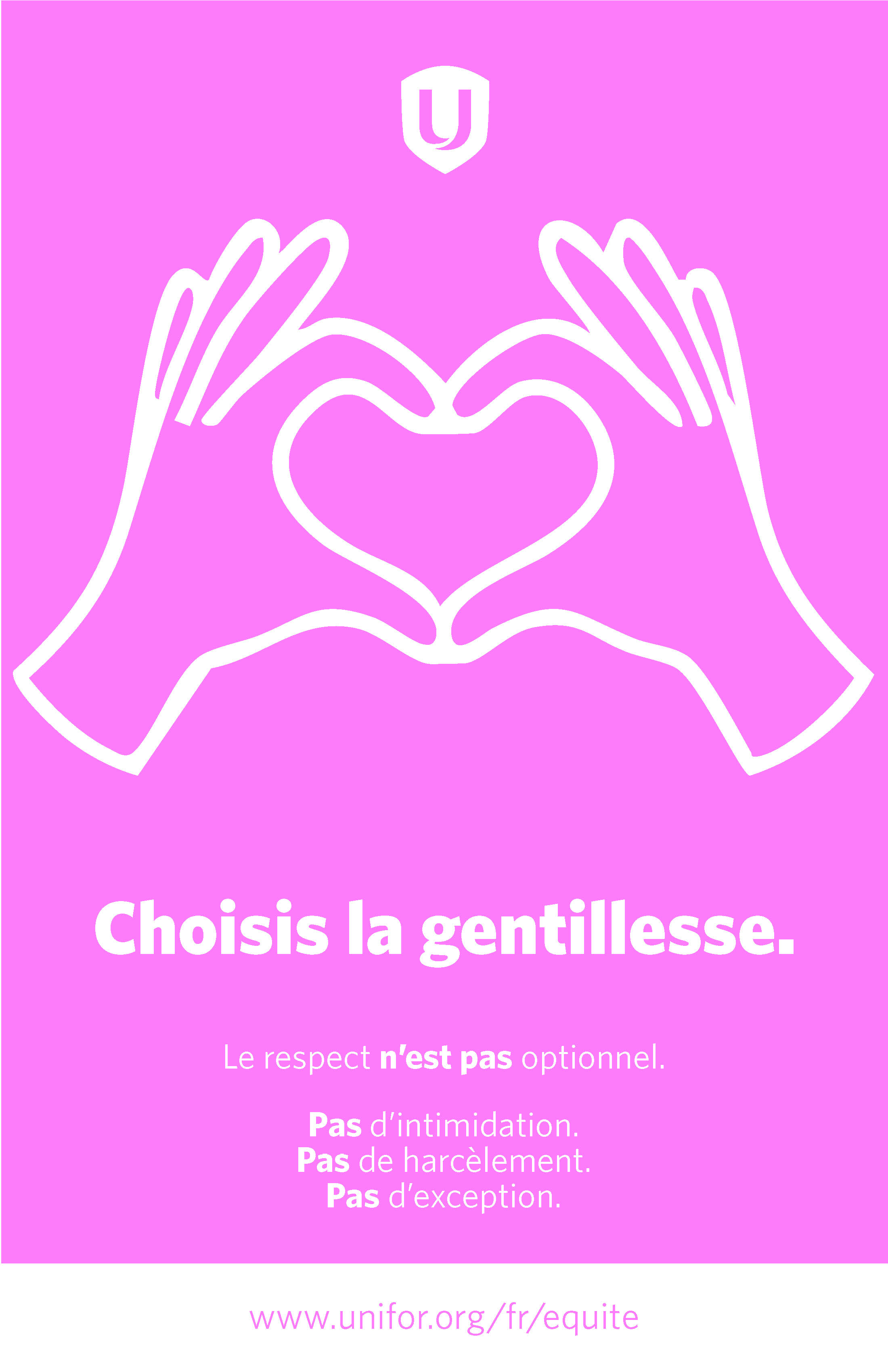 Illustration au crayon représentant deux mains formant un cœur sur fond rose