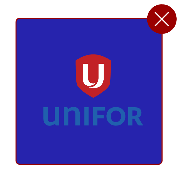 Unifor logo on a dark blue background