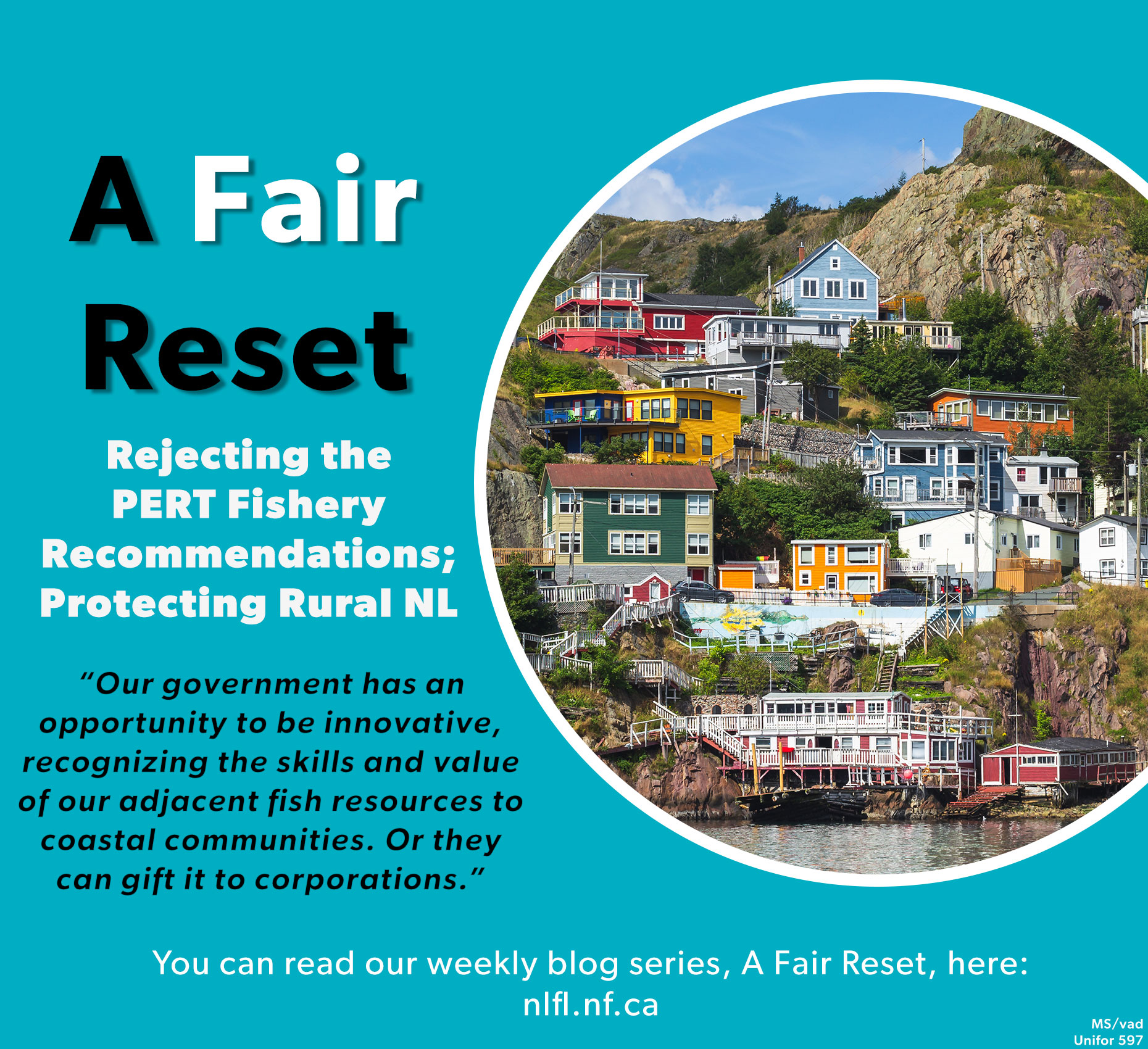A Fair Reset: Rejecting the PERT Fishery Recommendations; Protecting Rural NL
