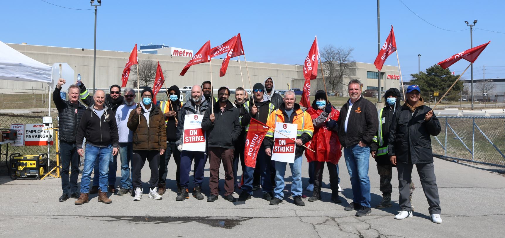 Metro picket line 05042020.JPG | Unifor