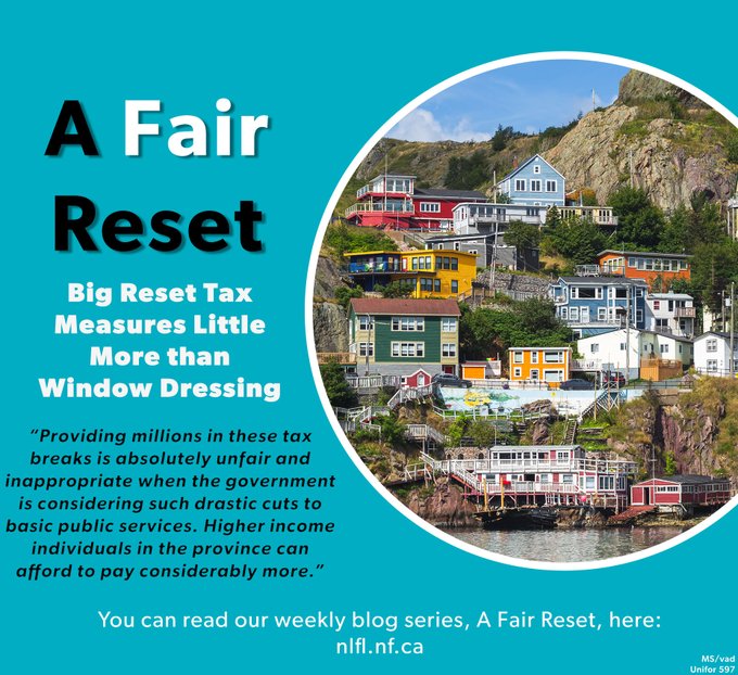 A fair reset: Big reset tax measures little more then window dressing