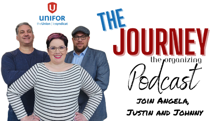 Graphic, the Journey Podcast join Angela, Justin and Johnny