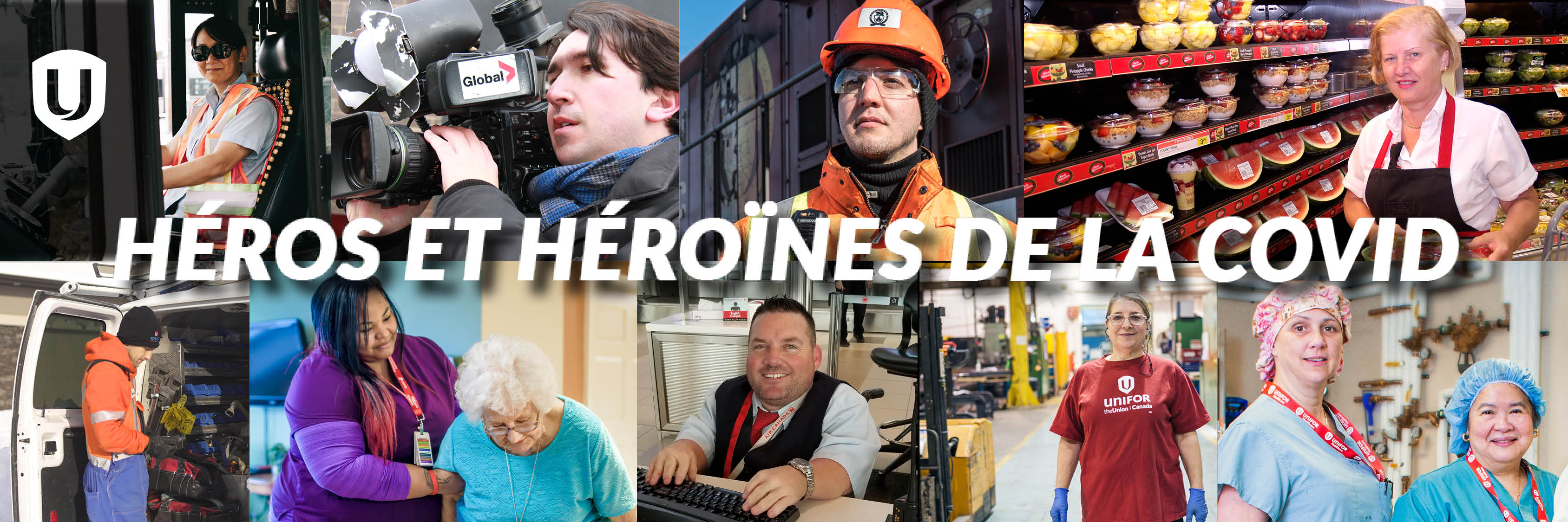 heros and heroines de la COVID