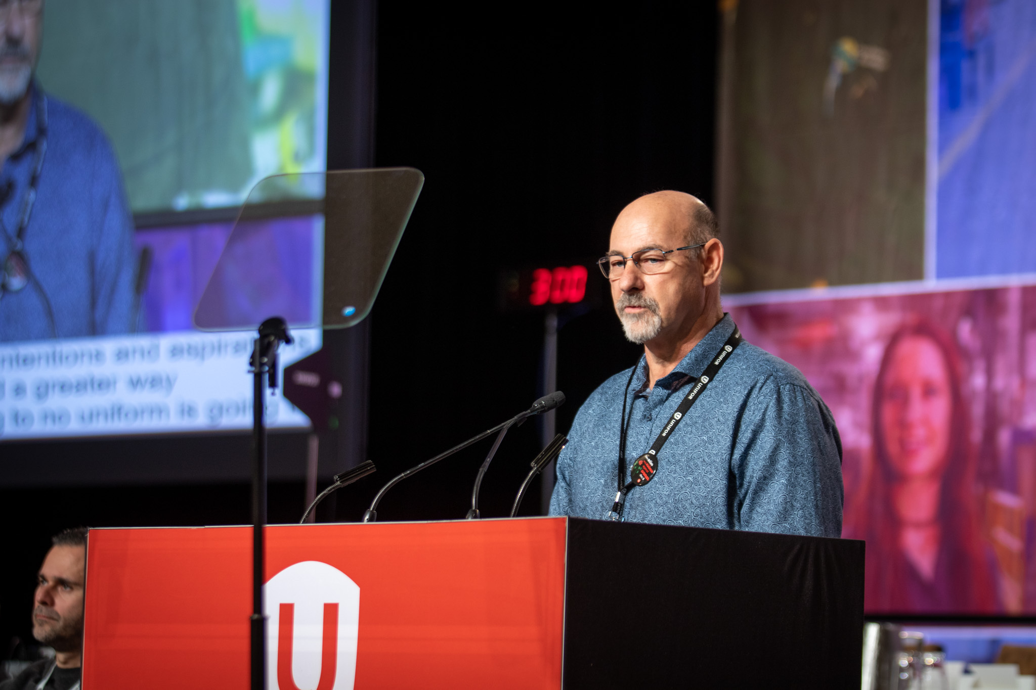 Len Poirier, National Secretary Treasurer 