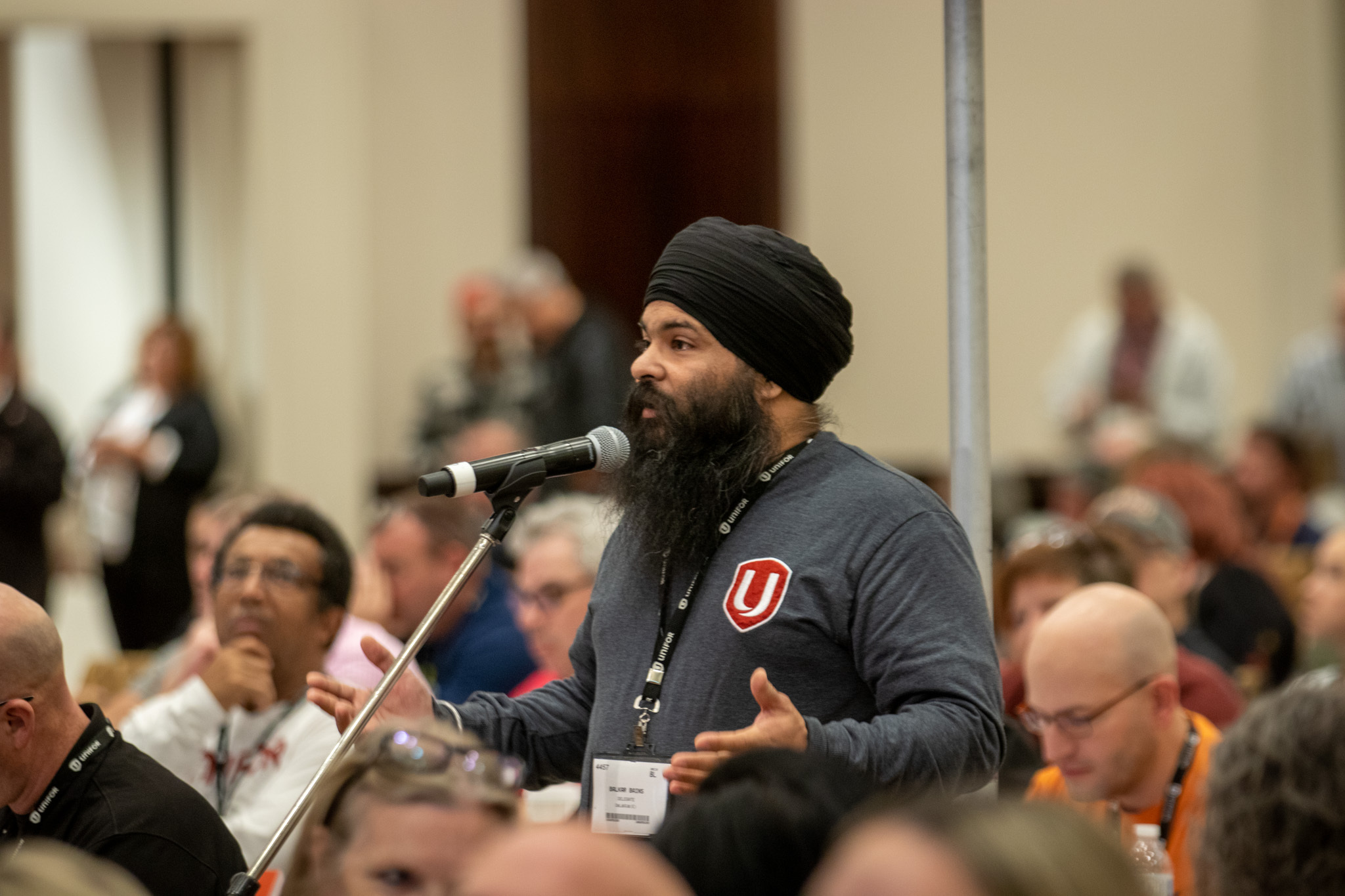 Balkar Bains, Local 4457 ORC Secretary-Treasurer 