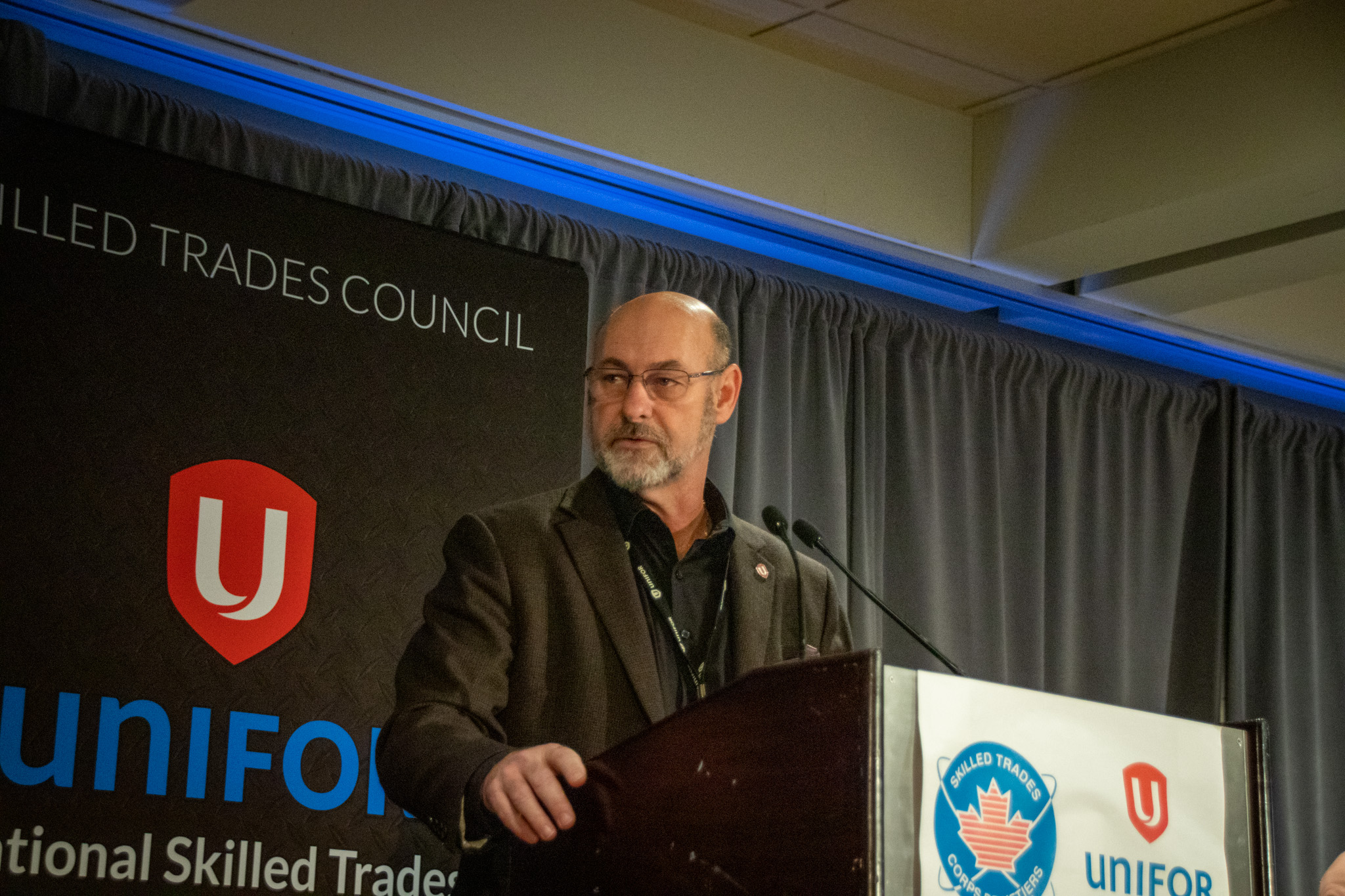 Len Poirier, Unifor National Secretary Treasurer