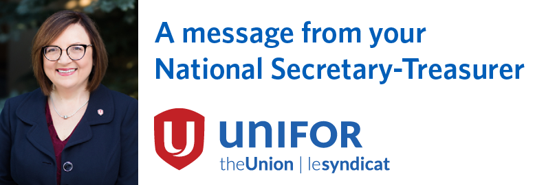 Lana Payne National Secretary-Treasurer