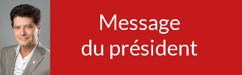Message du président