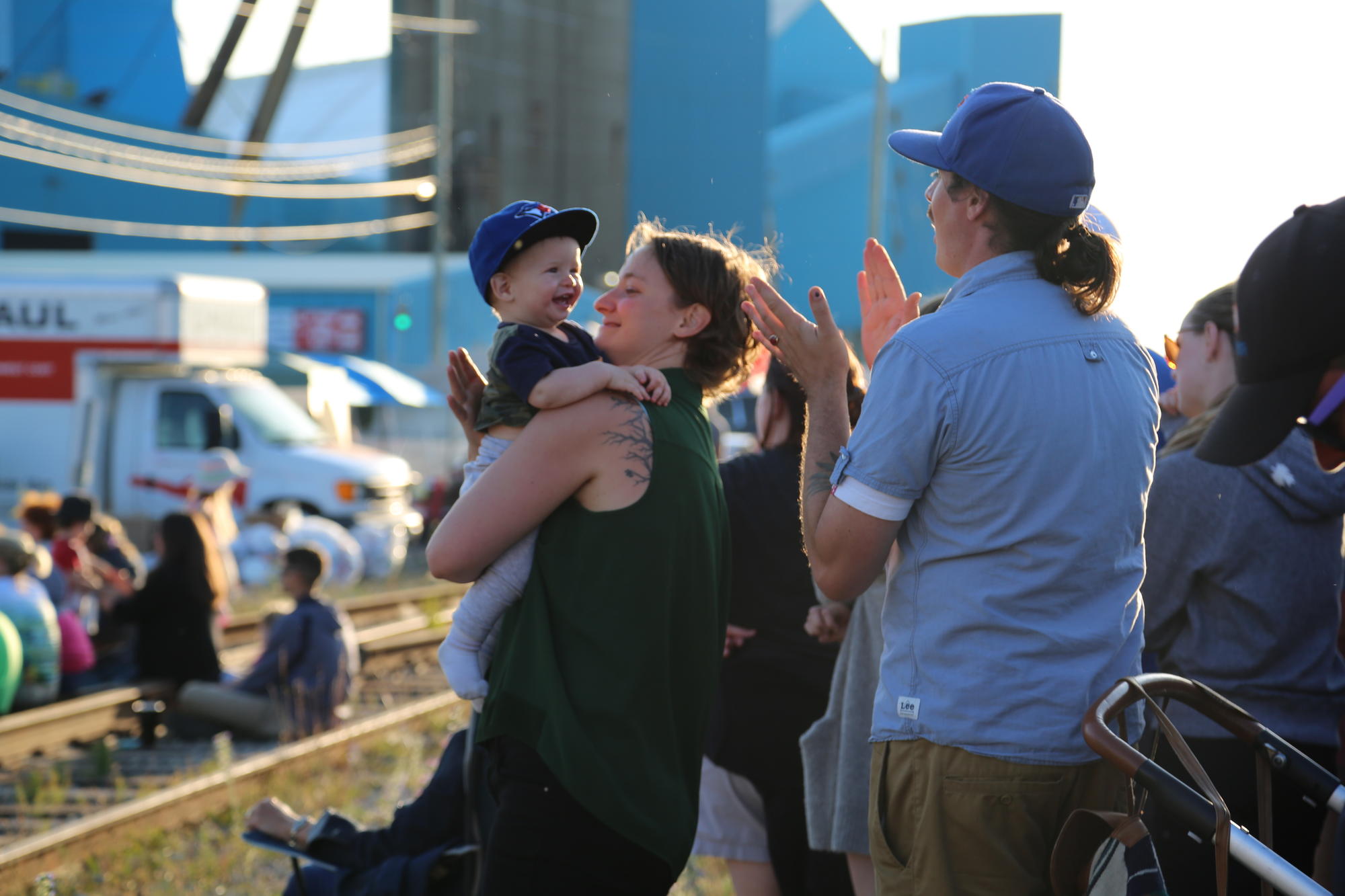 One of many family friendly events on the Goderich picket line in 2018.