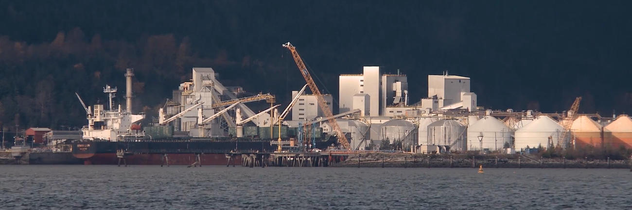 Plant in Kitimat, BC.
