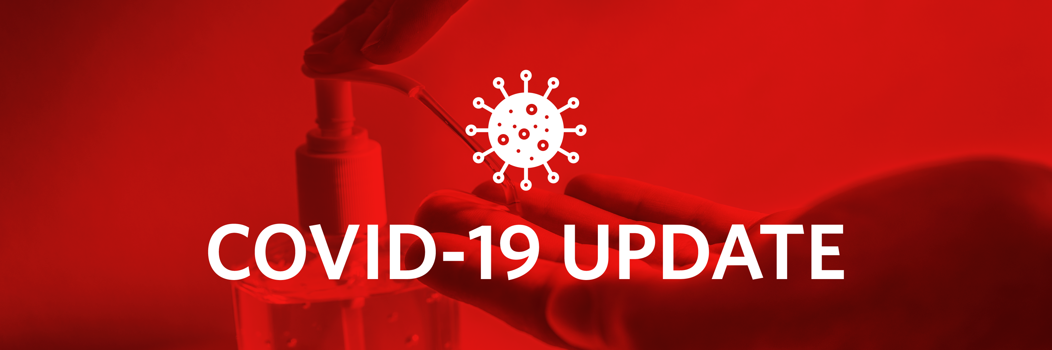 a graphic reads: "COVID-19 Update."