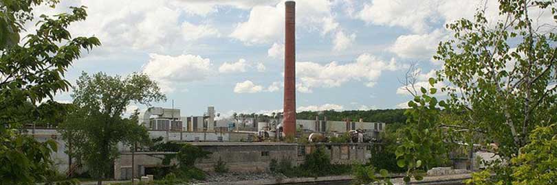 The Sonoco paper mill in Quinte West, Ontario.