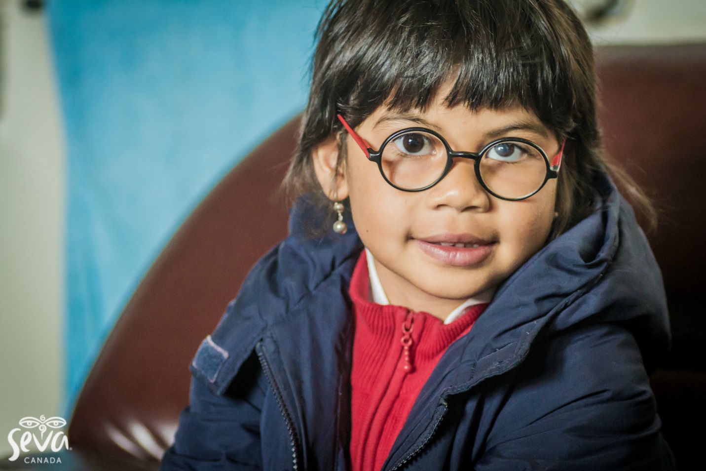 Malagasy Girl with Glasses, ©Seva Canada
