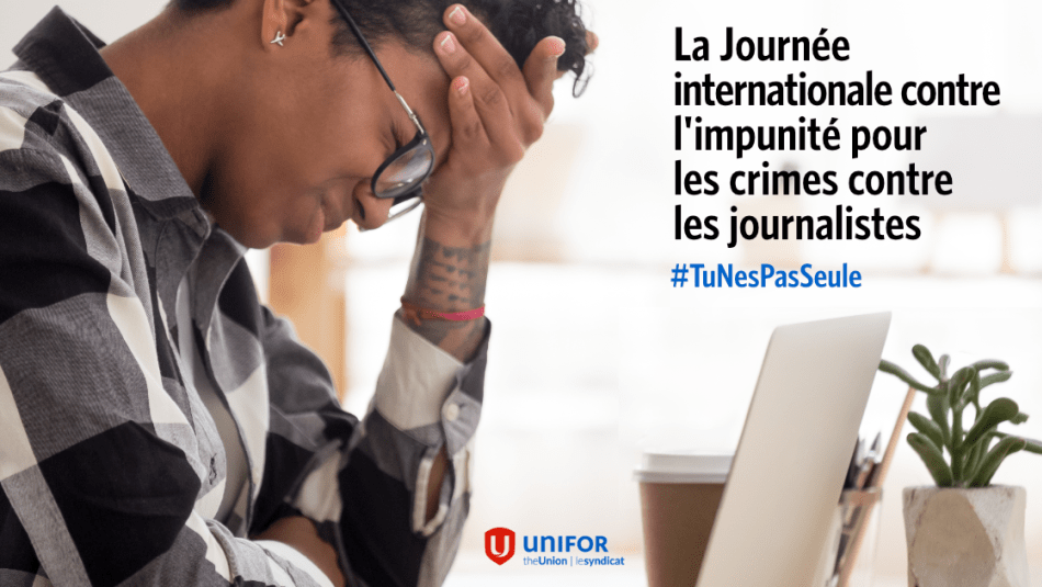 Journée internationale de la fin de l’impunité pour les crimes commis contre des journalistes