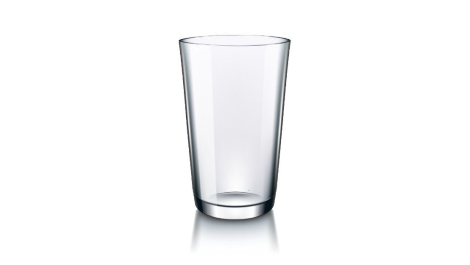 Un verre vide