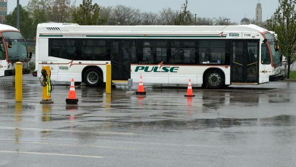 A Durham Region Transit bus