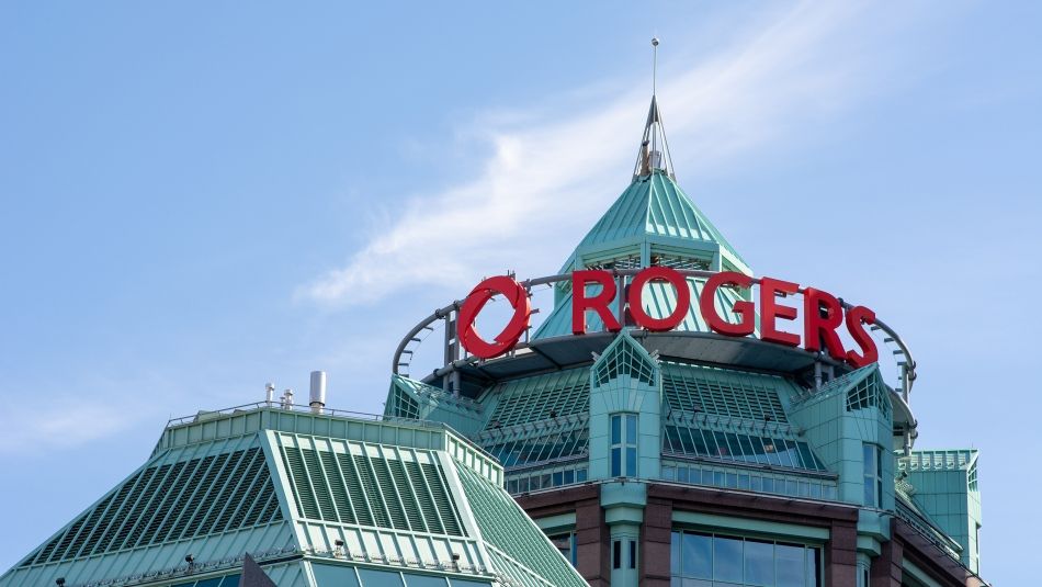 Rogers building exterior sign 