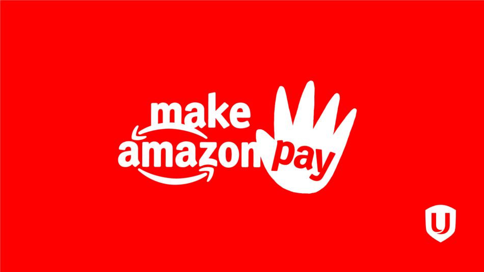 Unifor make Amazon pay graphic