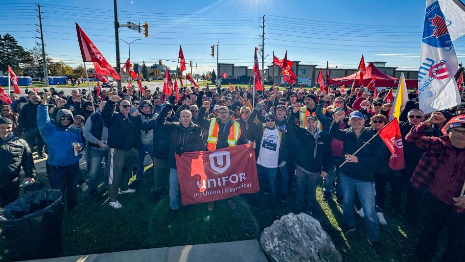 Brampton Assembly Plant Solidarity Action