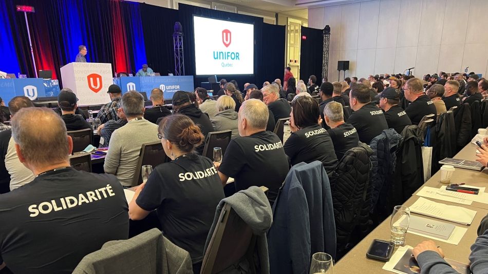 Delegates at Quebec Regional Council.