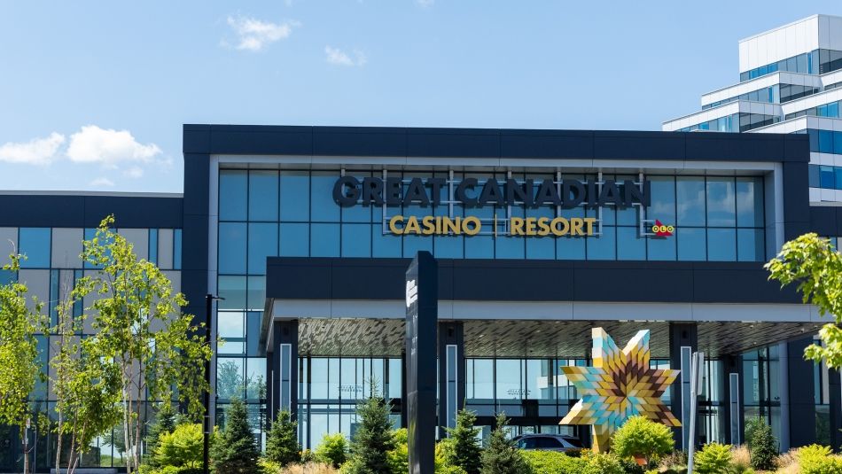  Great Canadian Casino Resort exterior building Woodbine