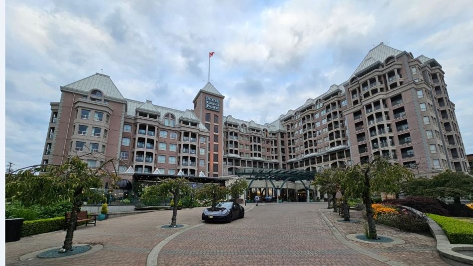 Exterior of the Grand Pacific Hotel