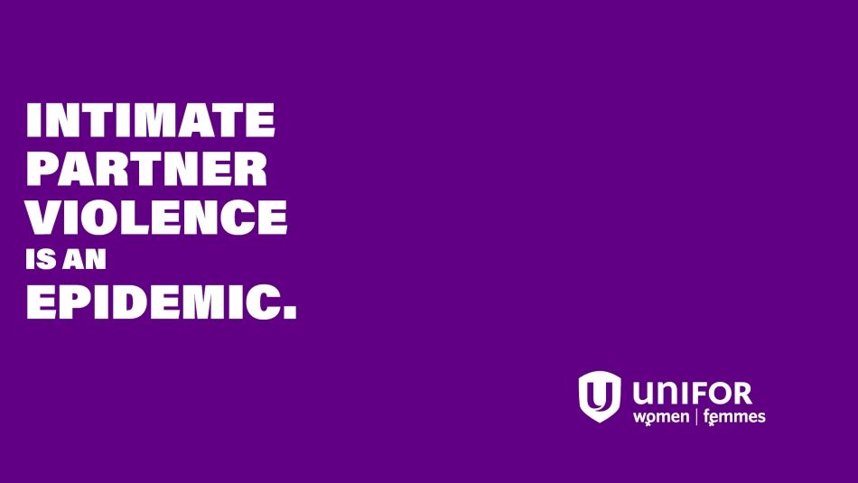 Intimate Partner Violence is an Epidemic A purple background with white text reading "Intimate Partner Violence is an Epidemic."