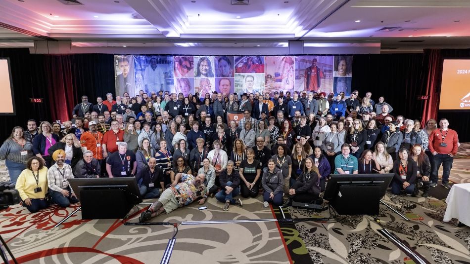 Large group shot of PRC delegates