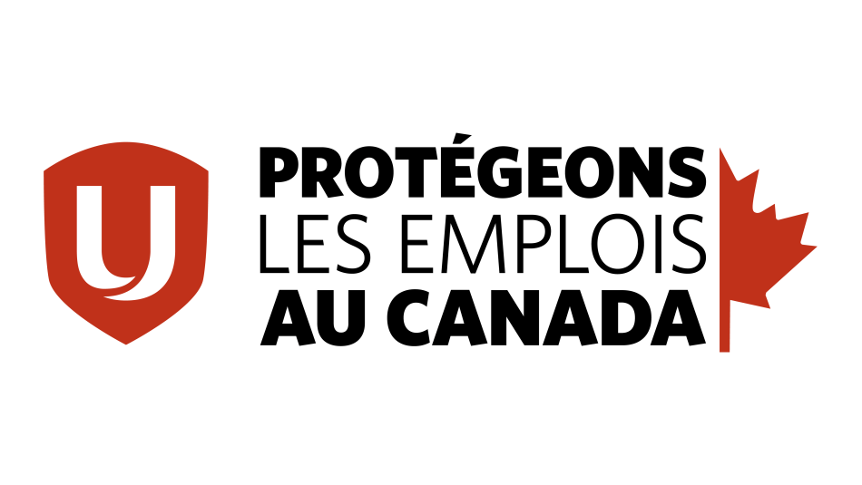 Protéger les emplois canadiens, logo d'Unifor