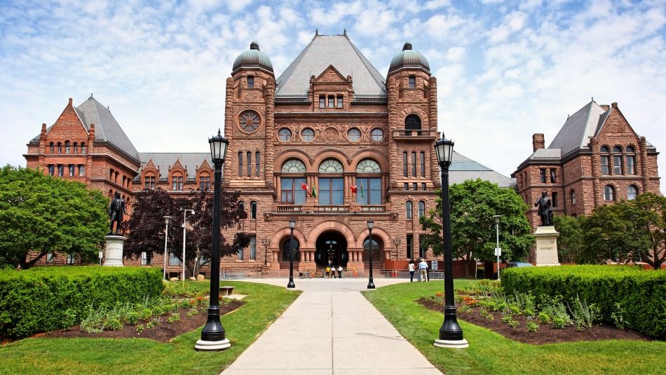 Exterior of Queen's Park.