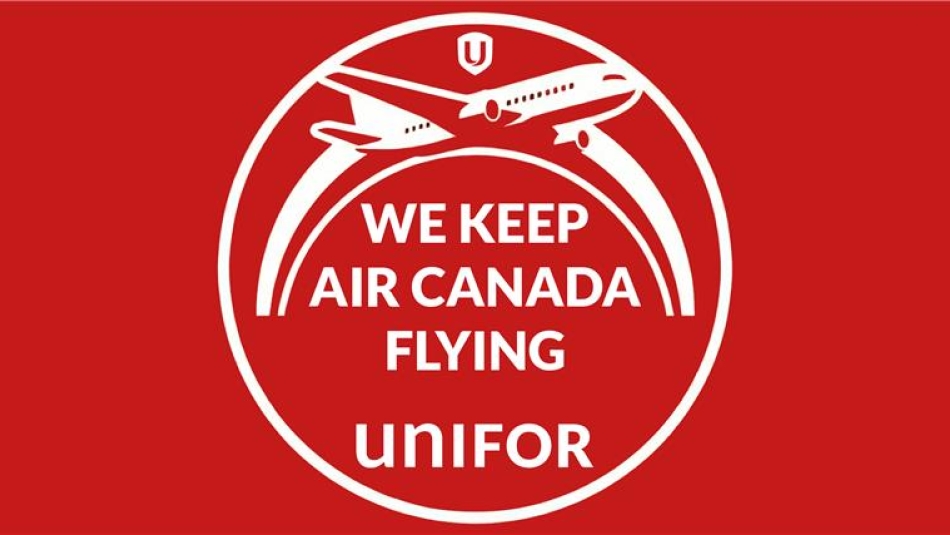 We keep Air Canada Flying campaign logo