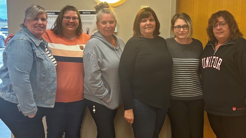 Group standing together for a photo