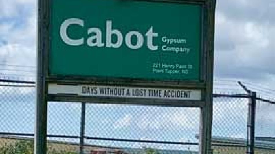 Cabot sign