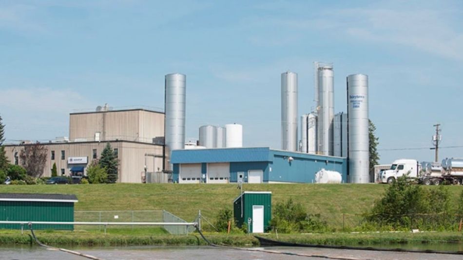 exterior building Agropur Co-operative in New Brunswick