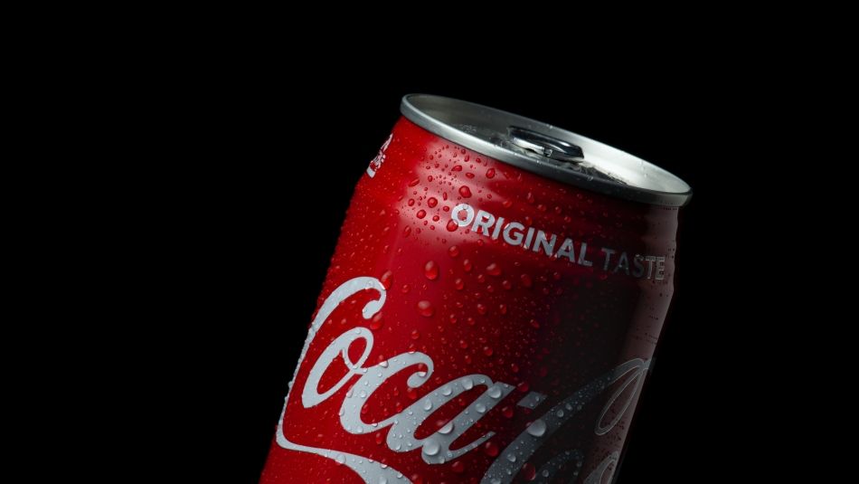 A Coca-cola can.