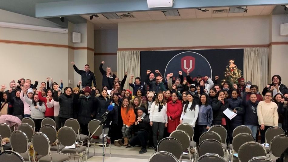 Unifor Local 1285 Kuehne + Nagel members