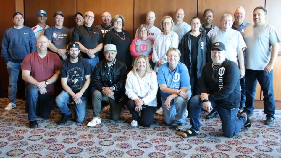 Unifor National Recreation Council members.