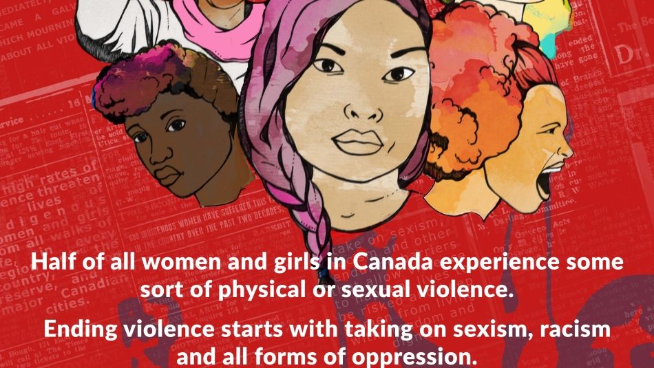 violence against women banner