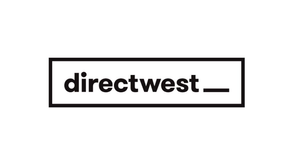 A graphic shows the DirectWest logo.