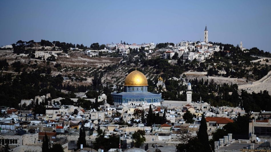 The Al Asqa Mosque and Temple Mount