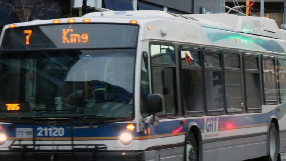 A Grand River Transit bus.