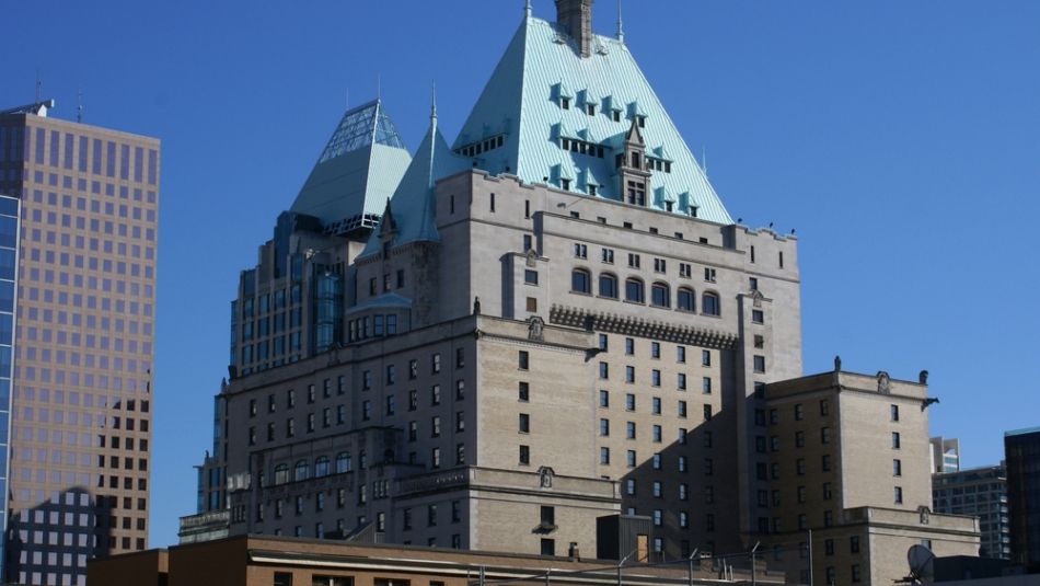 Fairmont Hotel Vancouver.