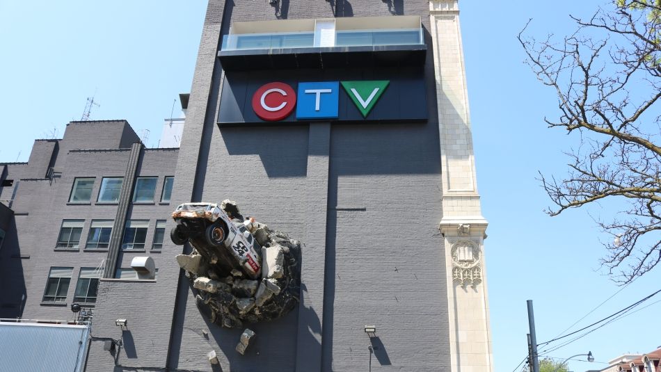 Bell Media building in downtown Toronto.