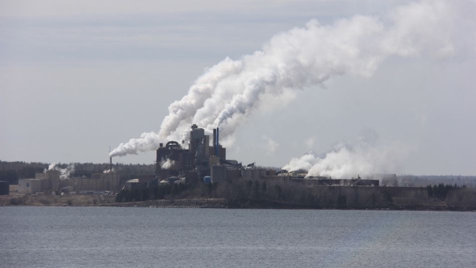 The Northern Pulp mill.