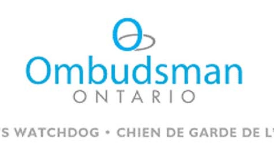 Logo for the Ontario Ombudsman.