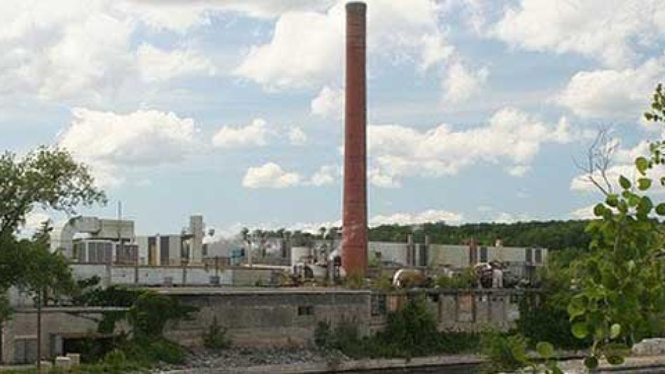 The Sonoco paper mill in Quinte West, Ontario.