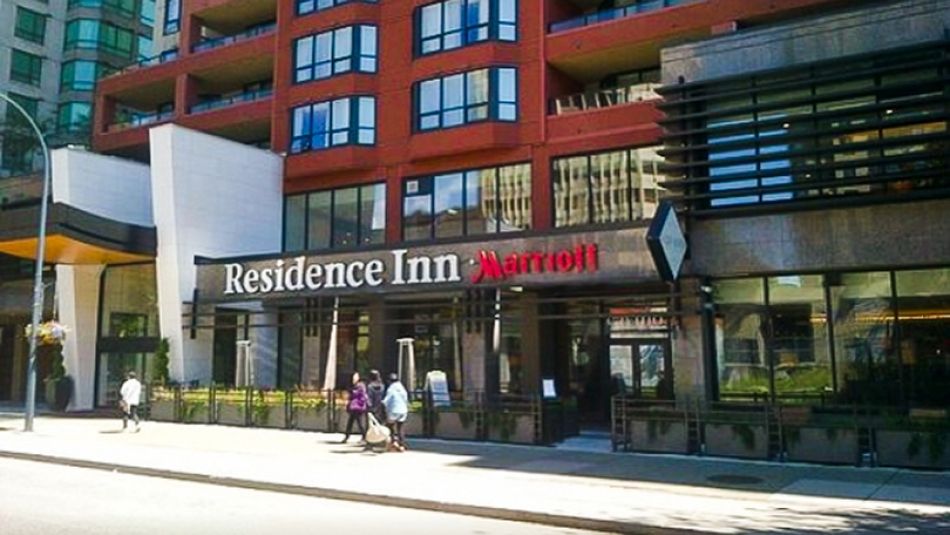 A Marriott Residence Inn hotel.