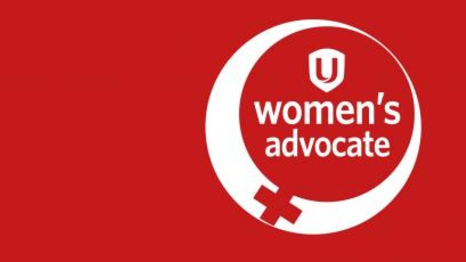 Unifor Women's advocate program logo