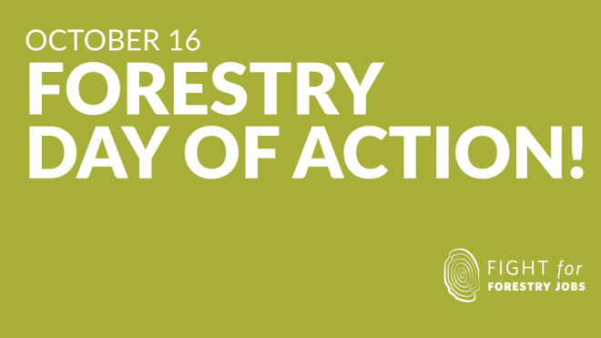 Forestry Day of Action Logo
